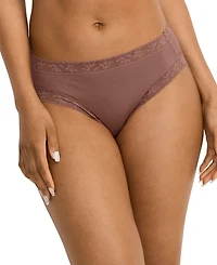 Jockey Women's High-Cut Lace Trimmed Brief Underwear 4611