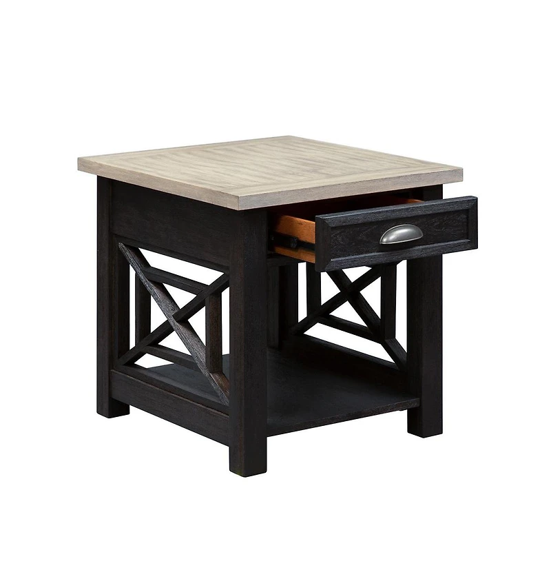 Drawer End Table