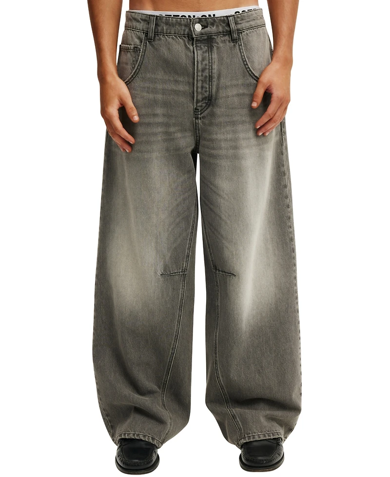 Cotton On Men's Super Baggy Engineered Jean
