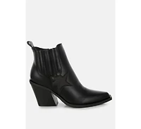 Melt Down Glitter Star Detail Chelsea Boots Women