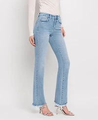 Flying Monkey Women's High Rise Mini Bootcut Jeans