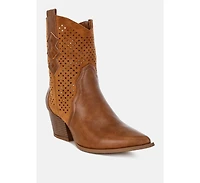 Prosia Woven Cowboy Boots