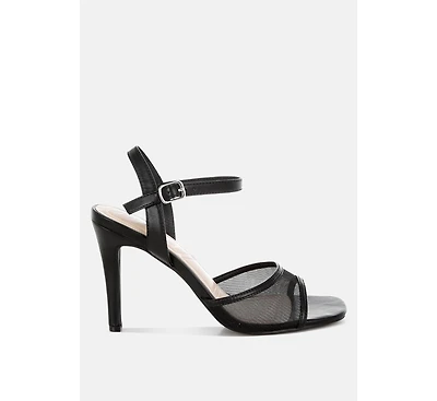 Sunisa Square Toe Stiletto Heels