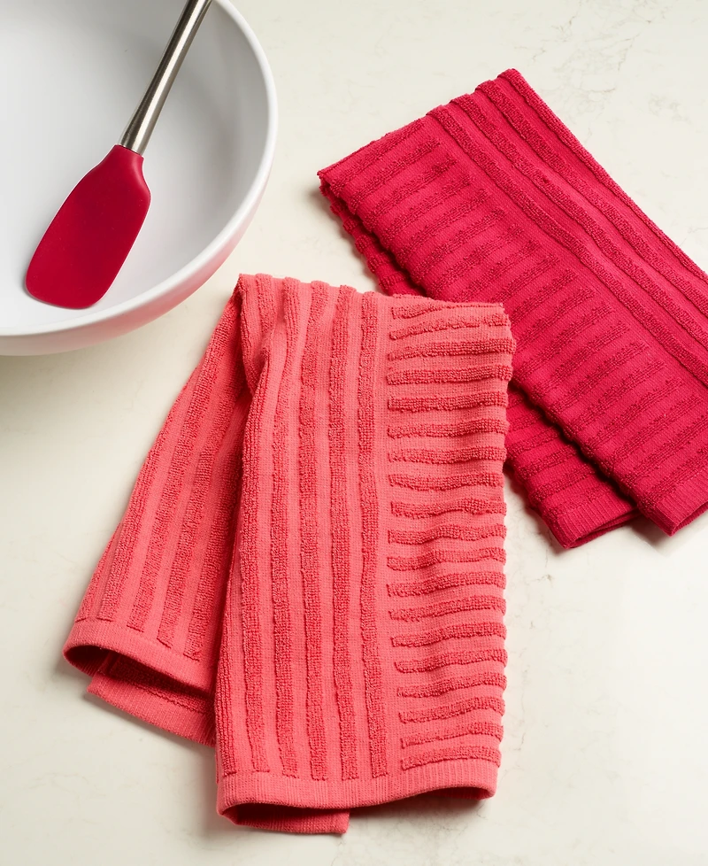 The Cellar 2 Pack Linear Sculpted Towels, Exclusively at Macy's