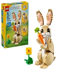Lego Creator 3 in 1 Cute Bunny Building Toy 31162, 326 Pieces