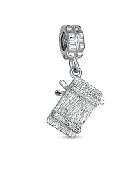 Bling Jewelry Chopsticks Chef Sushi Dangle Charm Bead Sterling Silver European Bracelet