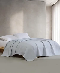 Closeout! Calvin Klein Mini Channel Stitch Solid 3-Pc. Quilt Set