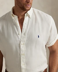 Polo Ralph Lauren Men's Big & Tall Linen Shirt