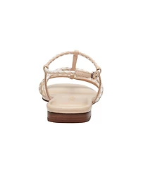 Marc Fisher Ltd Women's Maze Braided Caged Flat Sandals