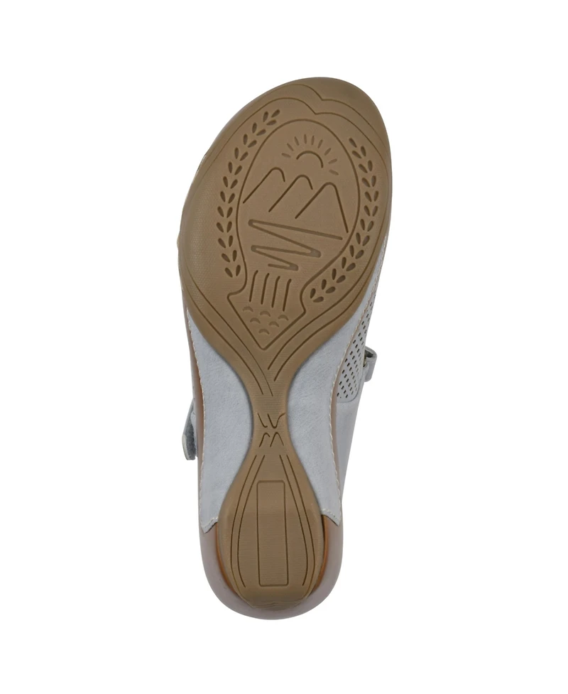 White Mountain Women's Vinto2 Mary Jane Clog Mules