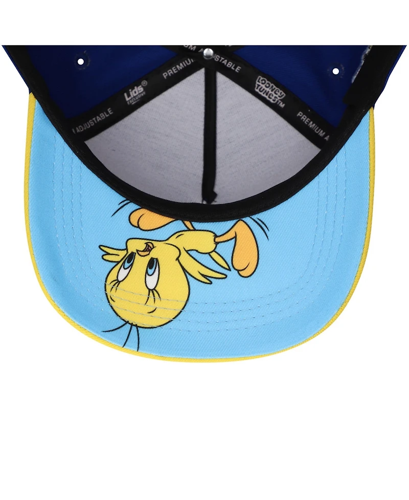 Lids Men's Blue Looney Tunes Tweety Bird A-Frame Adjustable Hat