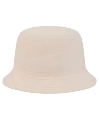 New Era Women's Cream Miami Dolphins Cozy Sherpa Bucket Hat