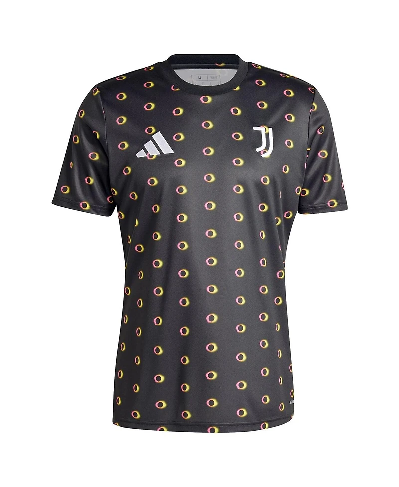 Adidas Men's Black Juventus 2024/25 Slim Fit Pre-Match Top