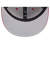 New Era Men's Red Miami Heat Jersey Hook Statement Edition 9FIFTY Snapback Hat