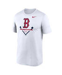 Nike Men's White Boston Red Sox Icon Legend Performance T-Shirt