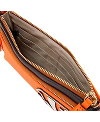Dooney & Bourke Cincinnati Bengals Infield Double-Zip Wristlet