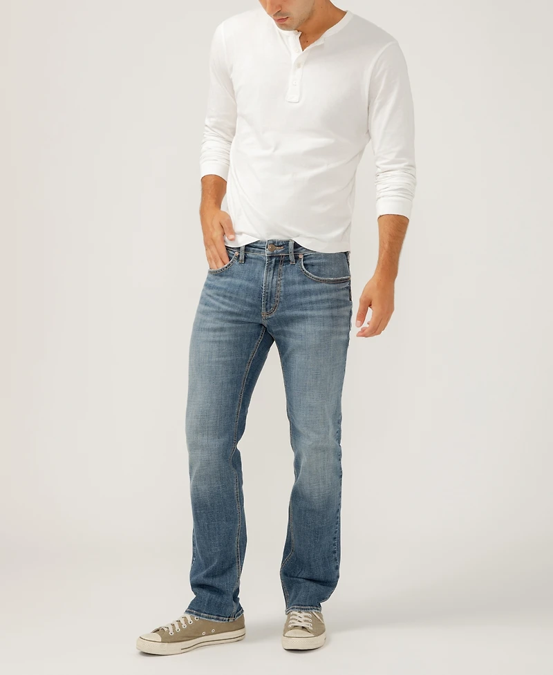 Silver Jeans Co. Men's Allan Slim Fit Straight Leg