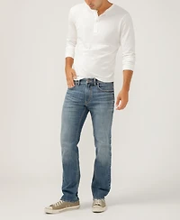Silver Jeans Co. Men's Allan Slim Fit Straight Leg