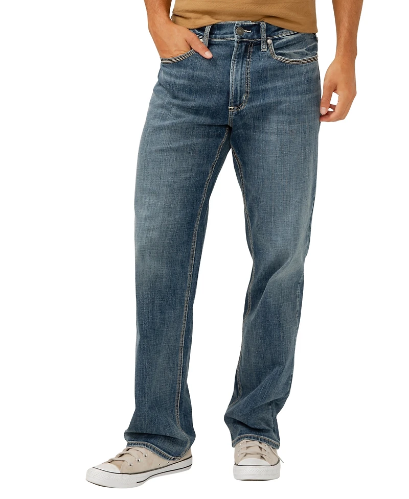 Silver Jeans Co. Men's Gordie Relaxed Fit Straight Leg