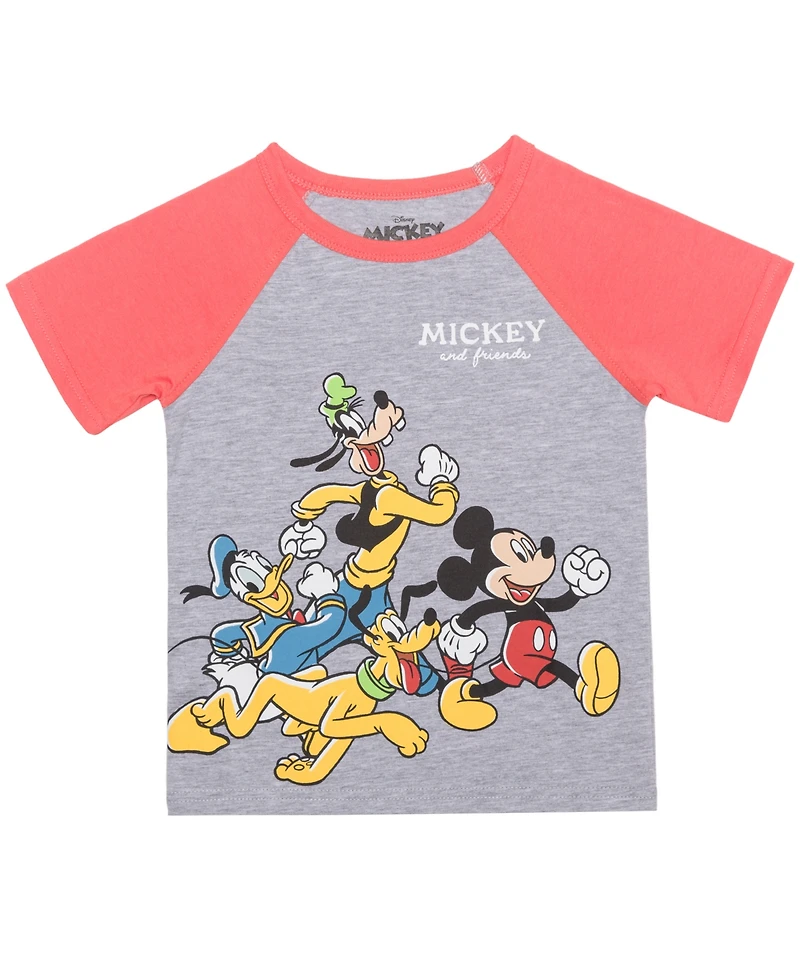 Mickey Mouse Toddler Boys Short Sleeve T-Shirt