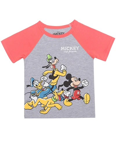 Mickey Mouse Toddler Boys Short Sleeve T-Shirt