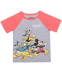 Mickey Mouse Toddler Boys Short Sleeve T-Shirt