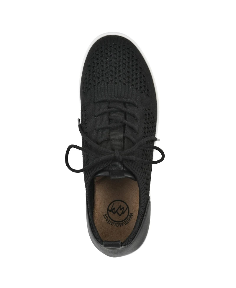 White Mountain Women's Upscale Slip-On Sneakers