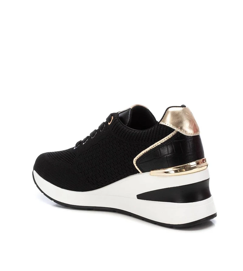 Women's Wedge Lace-Up Sneakers By Xti