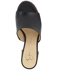 Jessica Simpson Women's Kameena Block-Heel Slip-On Sandals