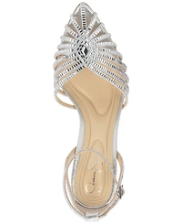 Jessica Simpson Women's Paveri Huarache Rhinestone Stiletto Pumps