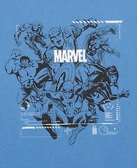 Marvel Little & Big Boys Avengers Short Sleeve T-Shirt