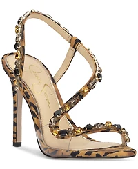 Jessica Simpson Women's Jaycin Barely-There Rhinestone Evening Sandals