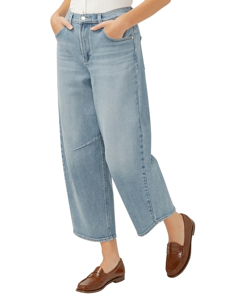Silver Jeans Co. Women's High Rise Barrel Leg