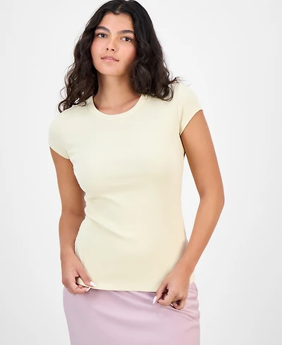 Boss Orange Women's Open-Back Short-Sleeve Tee