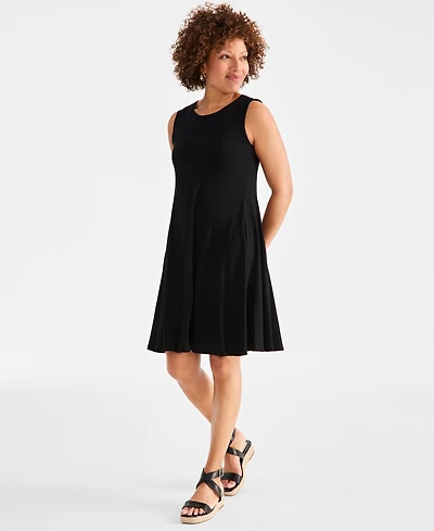 Style & Co Women's Sleeveless Flip-Flop Dress, Created for Macy's