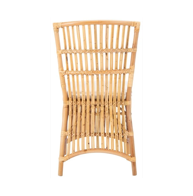 Erika Rattan Accent Chair W/ Cushion