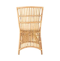 Erika Rattan Accent Chair W/ Cushion