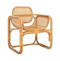 Nadie Rattan Accent Chair