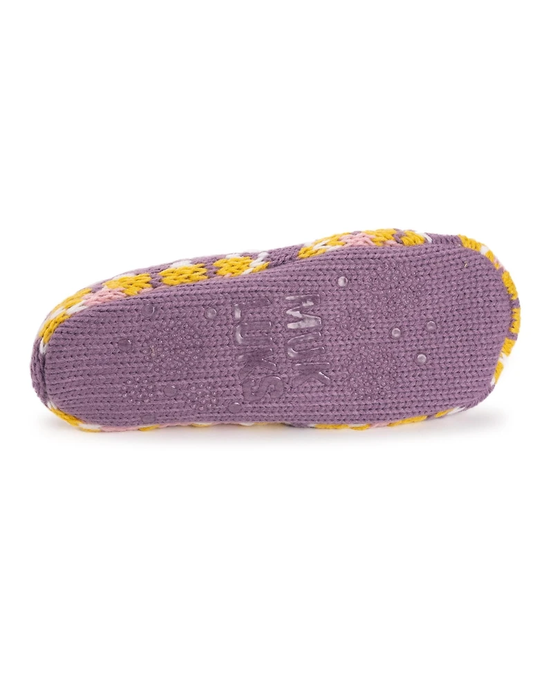 Muk Luks Women's Knit Ballerina Slipper