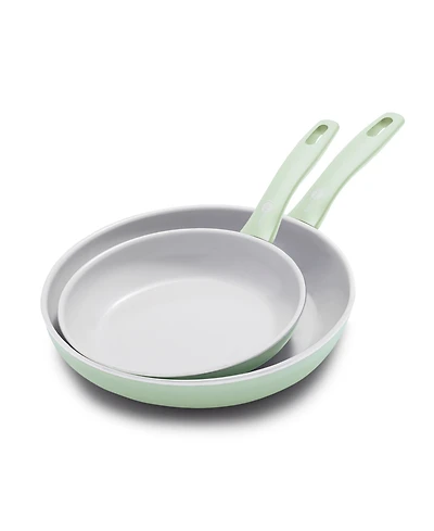 GreenPan Dover 8" & 10" 2-Piece Frypan Set