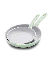 GreenPan Dover 8" & 10" 2-Piece Frypan Set