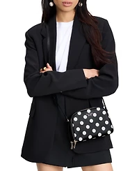 Kate Spade New York Devin Dot Double Zip Dome Crossbody Bag