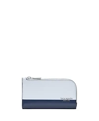 kate spade new york Devin Saffiano Leather Small Slim Bifold Wallet