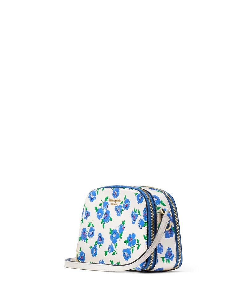 Kate Spade New York Devin Springtime Double Zip Dome Crossbody Handbag