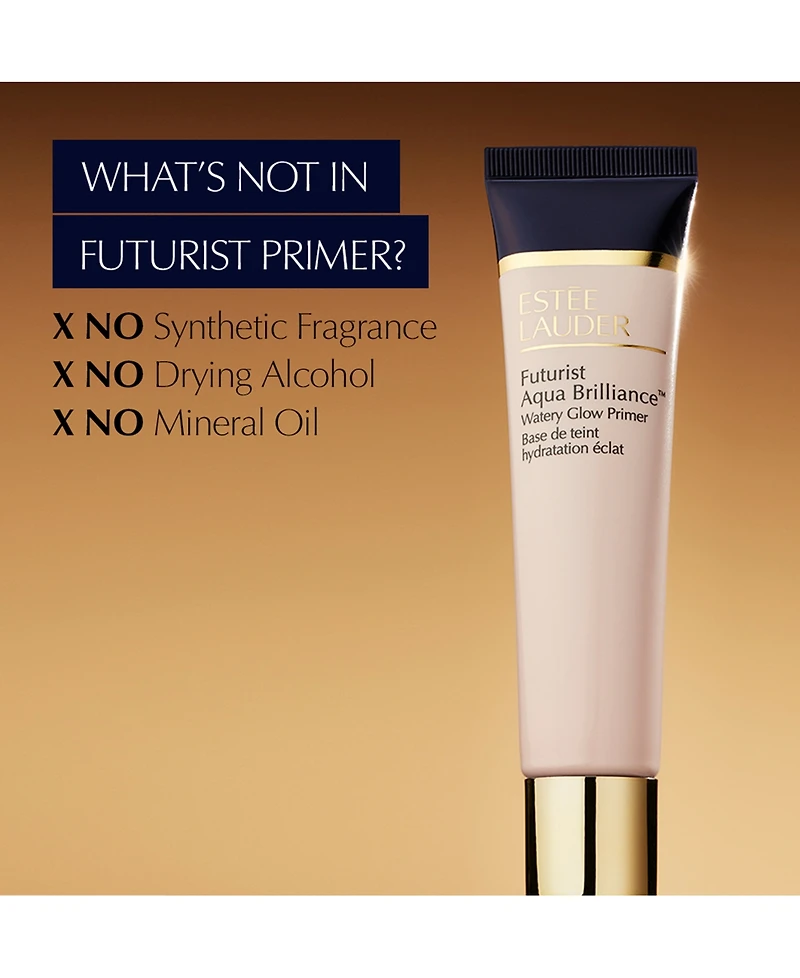Futurist Aqua Brilliance Watery Glow Primer with Hyaluronic Acid, 1.3 oz.