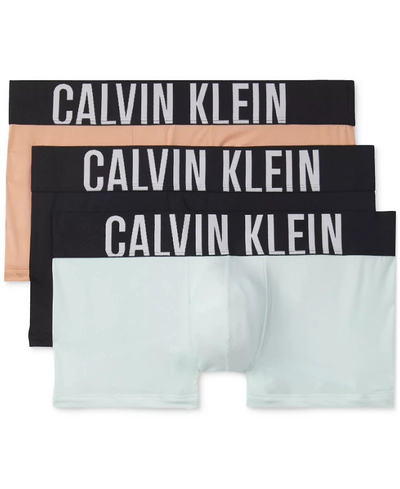 Calvin Klein Men's 3-Pack Intense Power Micro Low Rise Trunks