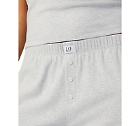 Gap Women's Ribbed Mid-Rise Lounge Pajama Pants