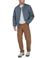Champion Men's Varsity Stripe Bomber Jacket