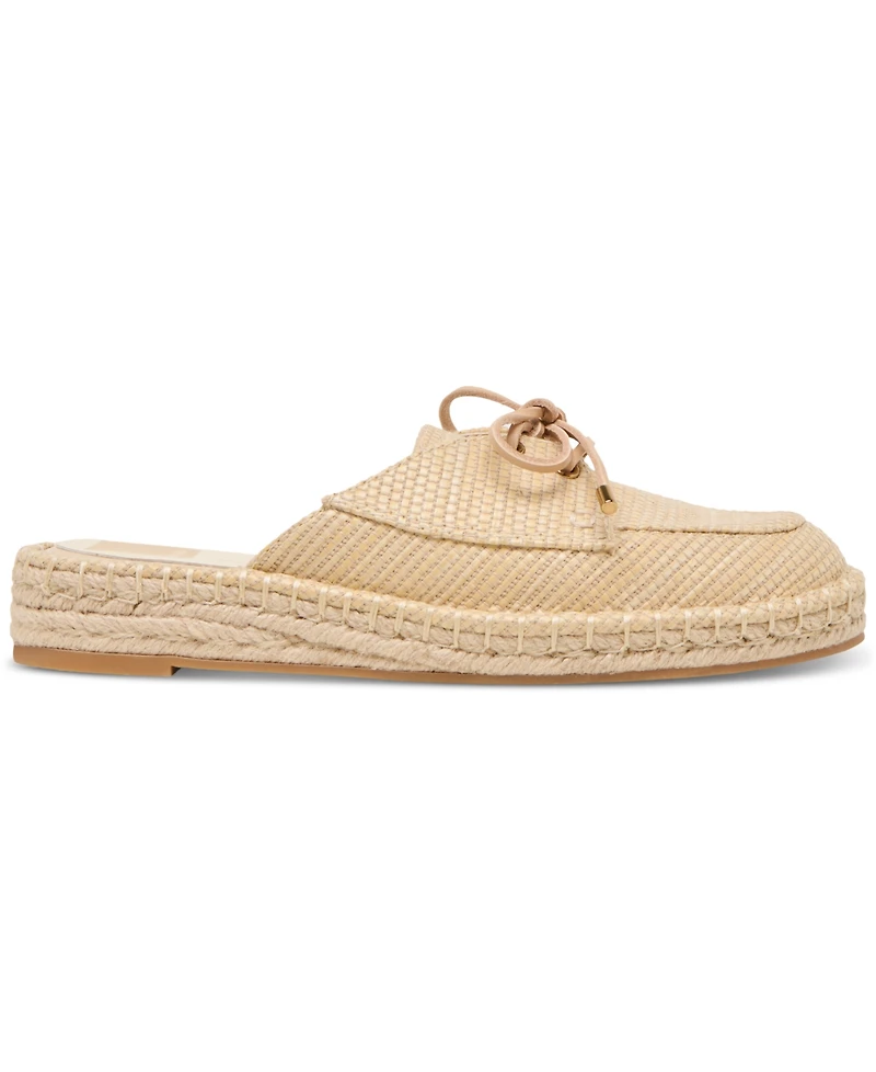 Dolce Vita Women's Hatie Bow Espadrille Boat Slide Mules