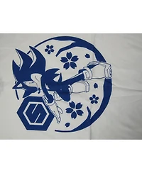Sonic the Hedgehog Men's Modern Character White Graphic Tee - S
